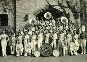 Image of the Carroll College marching band