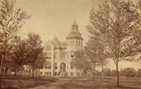 Main Hall, Carroll College 1887