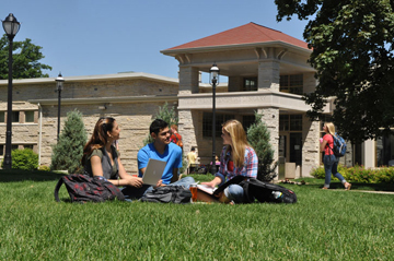 Image of the outside of the library