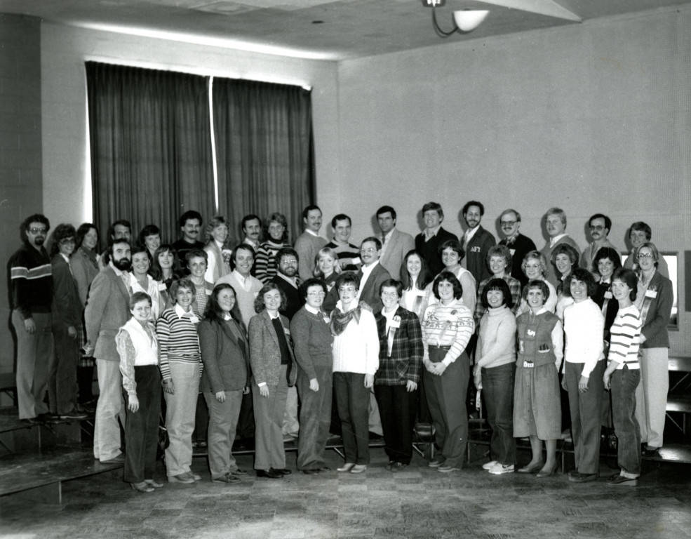 1984 reunion (class of 1074 at their 10th reunion in 1984)