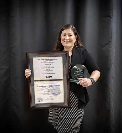 Carroll's Dr. Rita Deering award winner