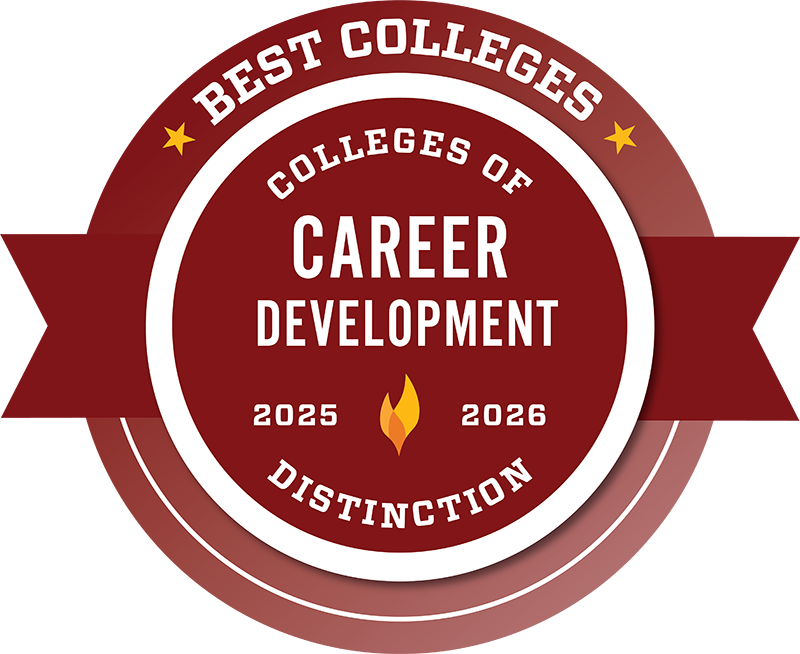 College of Distinction Badge for Career Development