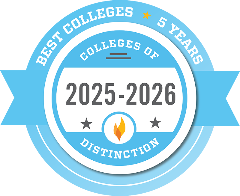 College of Distinction Badge for 5 Years