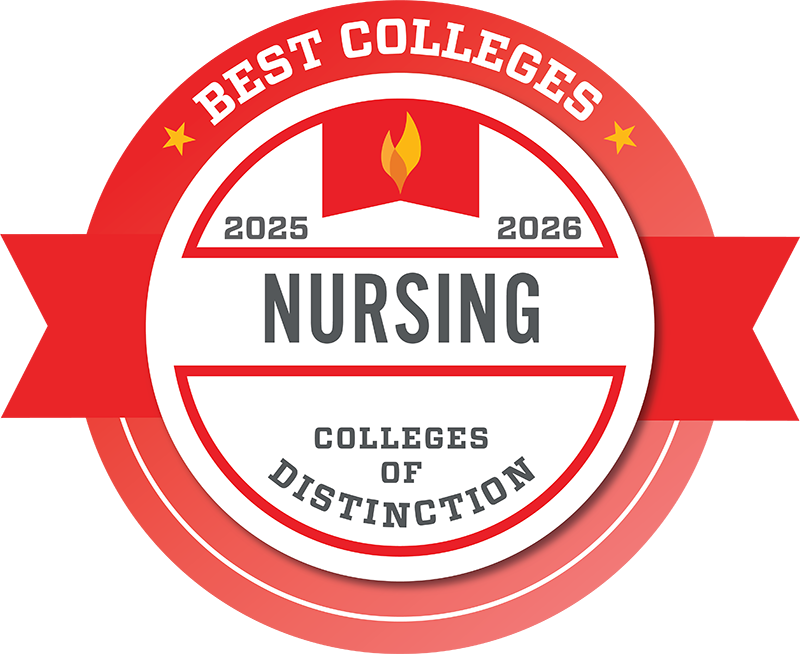 College of Distinction Badge for Nursing