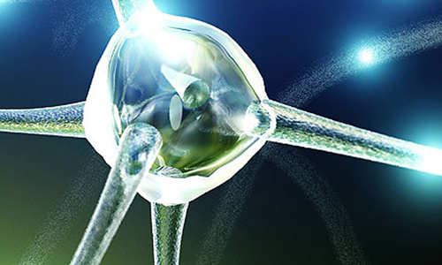 Artists rendition of a science nueron connector