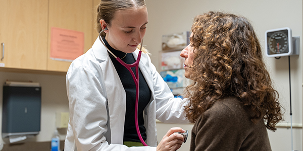 Physicians Assistant Practicing their skills.
