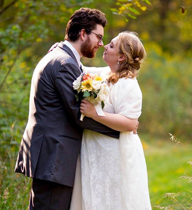 Emily Kammerud-Balistreri '13 and Connor Balistreri '14 photo