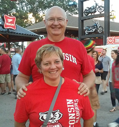 Alumni couple Maria (Hibicki) '86 and Steve '84 Zagorski