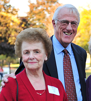 Alumni couple Carole (Niehoff) '61 and Charley '59 Anderson