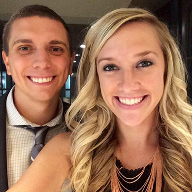 Alumni couple Jake Rowoldt and Brittany (Kohls) Rowoldt