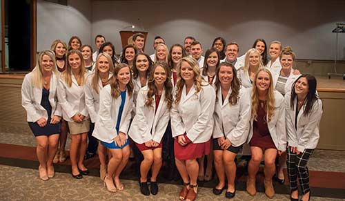 MOT white coat ceremony group photo