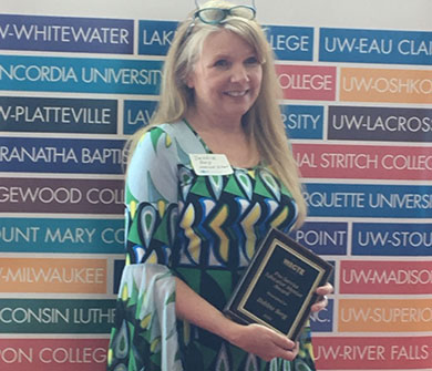 Pre-service Educator Mentor award winner