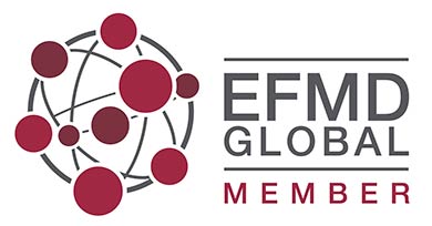 EFMD logo - School of Business has been admitted to this exclusive global organization.