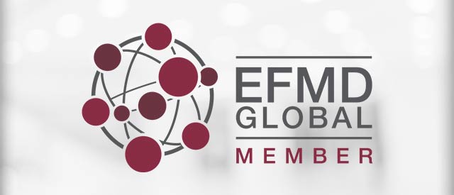 EFMD logo - School of Business has been admitted to this exclusive global organization.