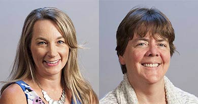 Dr. Jessica Lahner and Dr. Susan Lewis