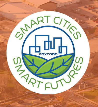 Foxconn Smart Cities - Smart Futures competition logo
