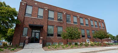 Education Hall exterior