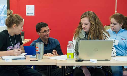 Students Participating in Reacting to the Past