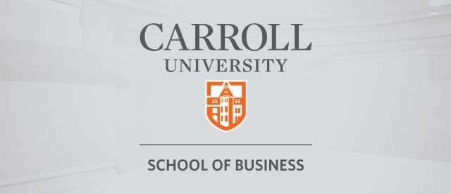 Carroll University School of Business Logo