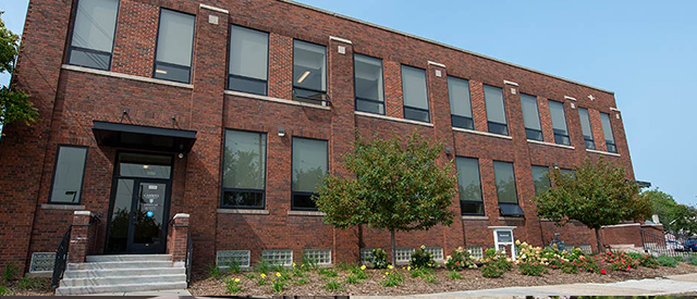 Brick education building.