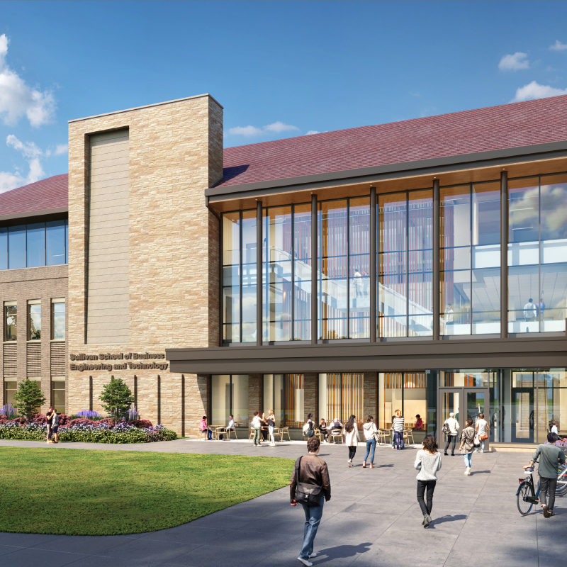 Sullivan School of Business, Engineering and Technology Building Rendering.