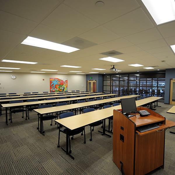 graduate center classroom 