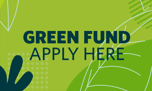 a green background with text saying "Green Fund Apply Here"